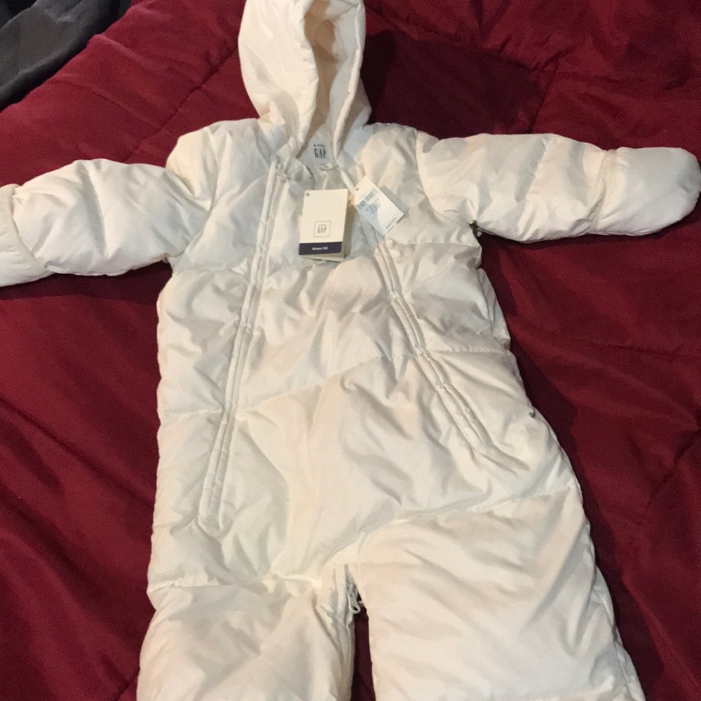 Baby gap white jacket
